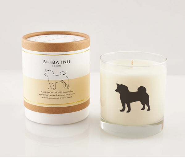 Shiba Inu Dog Breed Soy Candle, from Scripted Fragrance