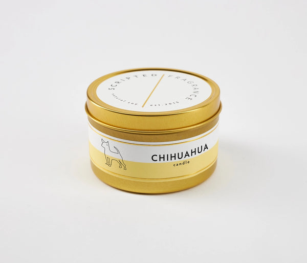 Chihuahua Dog Breed Soy Candle, from Scripted Fragrance