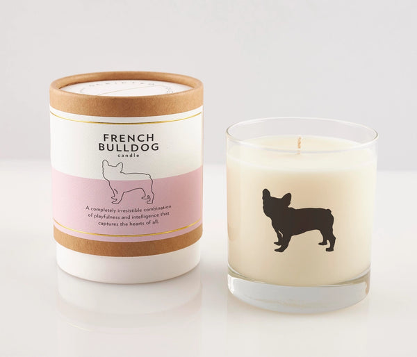 French Bulldog Breed Soy Candle, from Scripted Fragrance