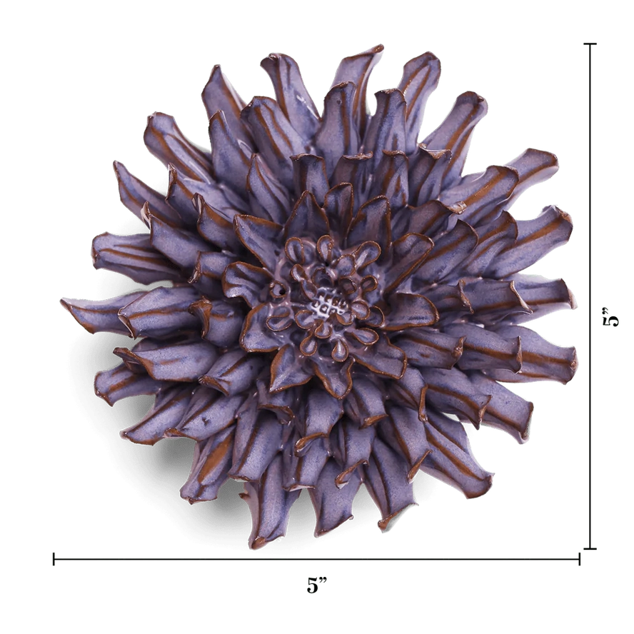 Fleur De Lis Mum in Violet Blue, from Chive