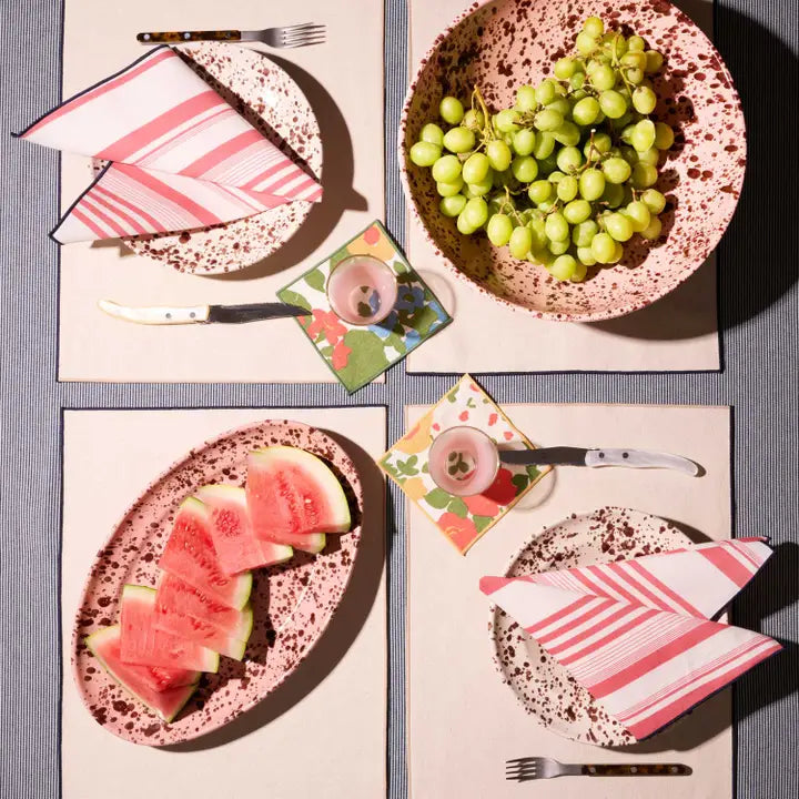 Set of 4 Napkins in Parasol, from Atelier Saucier