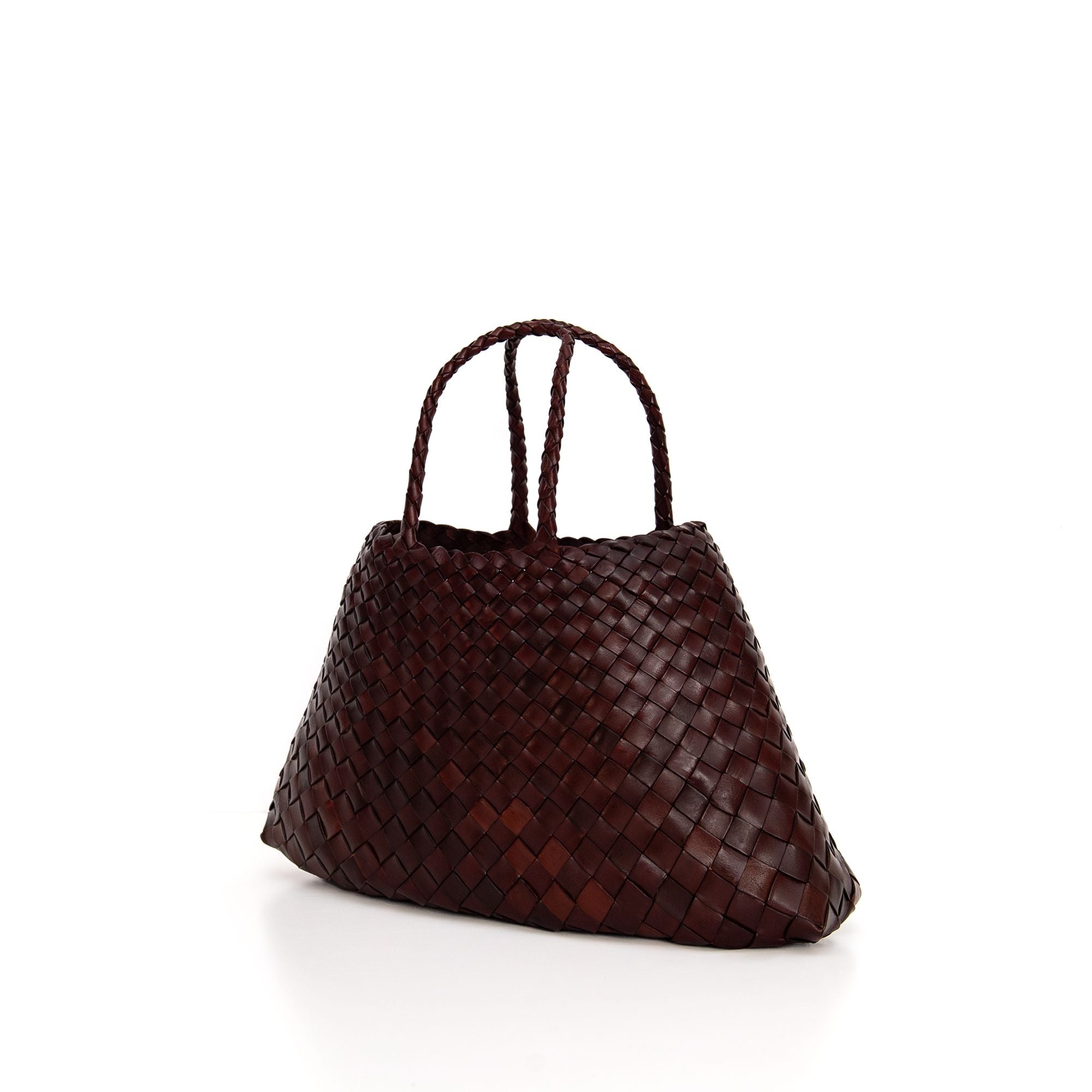 Small Santa Croce Bag in Bruciato, from Dragon Diffusion