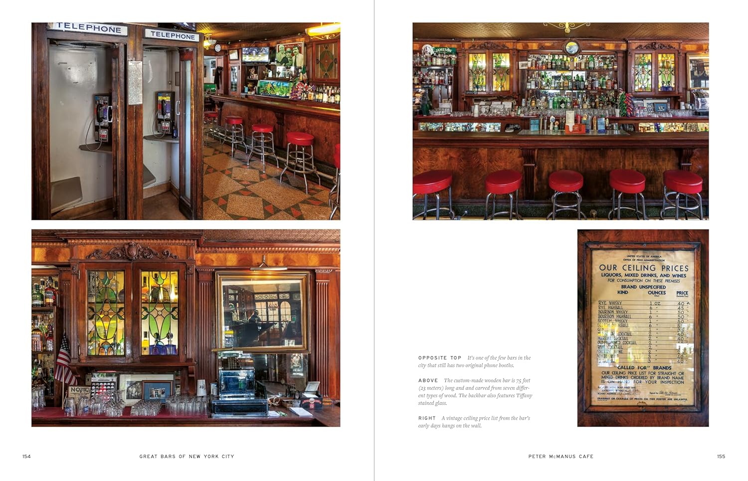 Great Bars of New York City: 30 of Manhattan's Favorite Storied Drinking Establishments