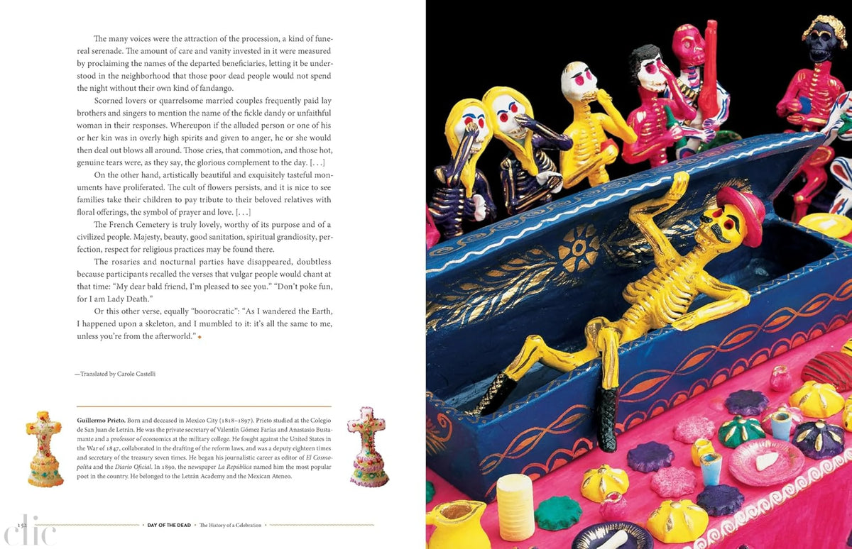Day of the Dead: Illustrated history of Día de los Muertos traditions across Mexico and beyond.