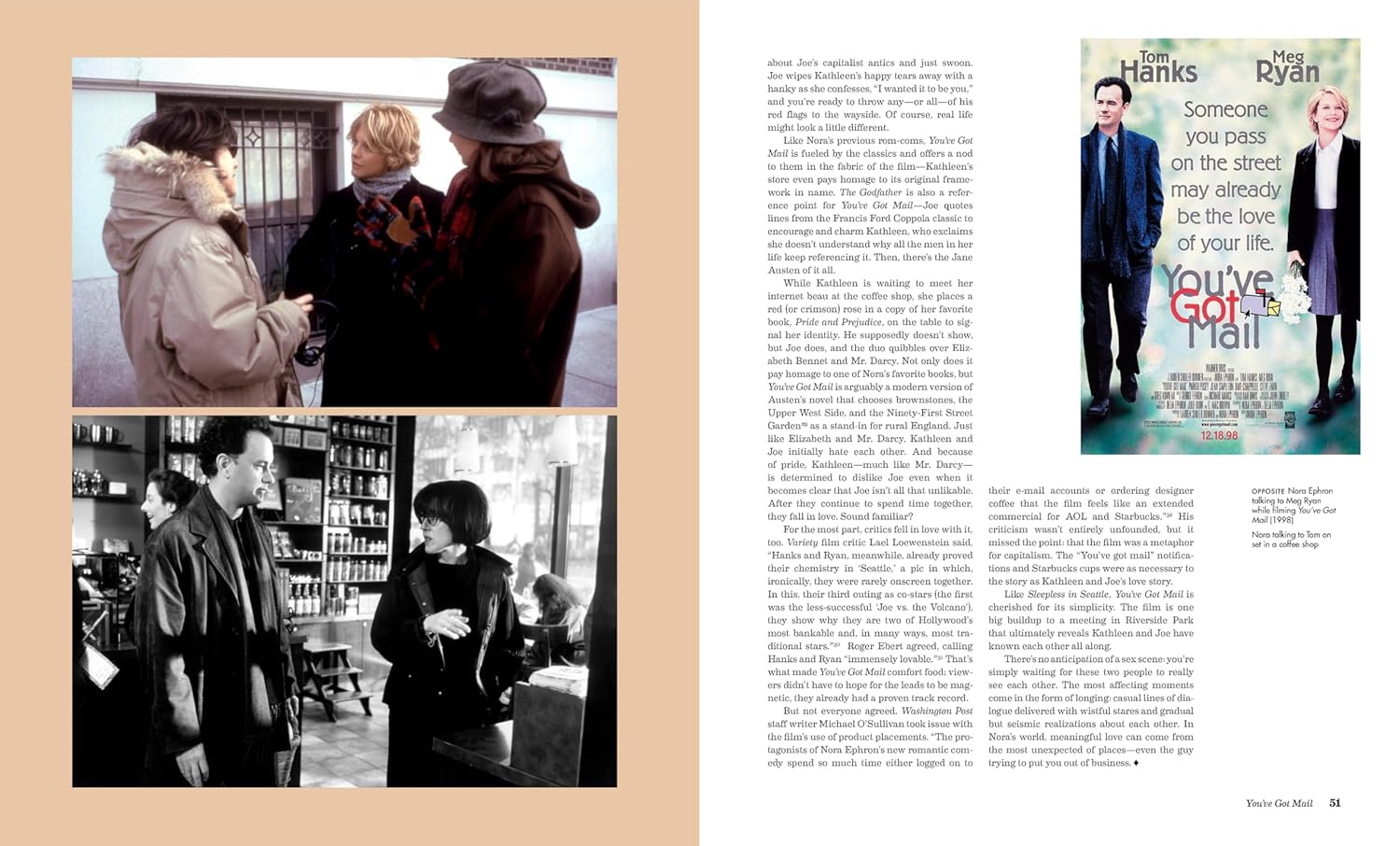 Nora Ephron at the Movies: A Visual Celebration of the Writer and Director Behind When Harry Met Sally, You've Got Mail, Sleepless in Seattle, and More