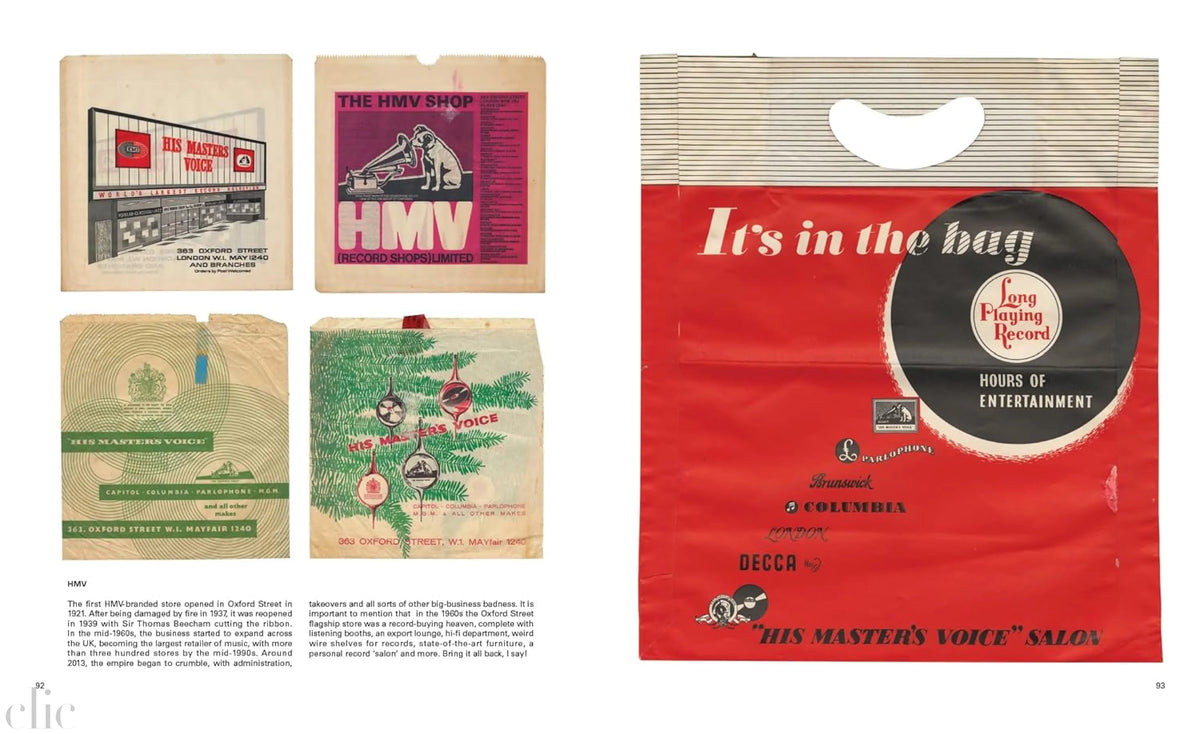 A–Z of Record Shop Bags: 1940s to 1990s
