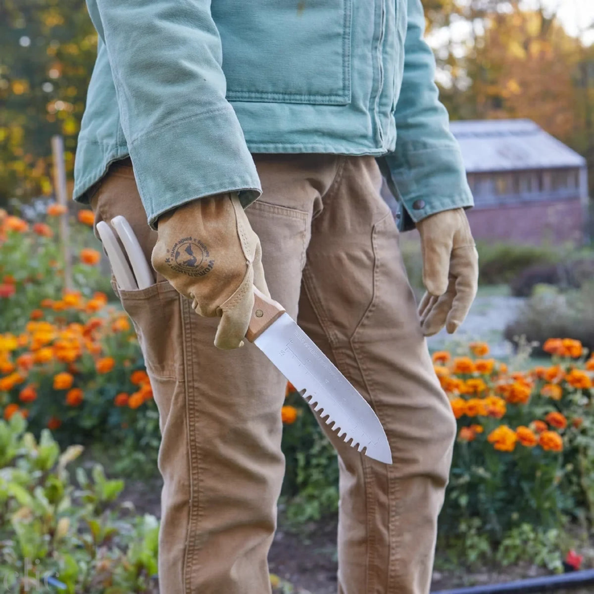 The Original Leather Work Glove in Tan