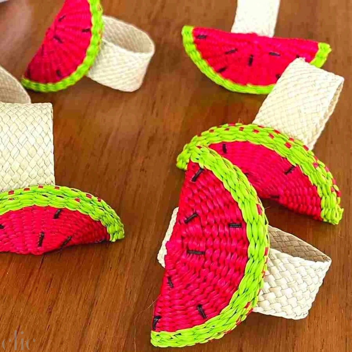 Watermelon Napkin Rings