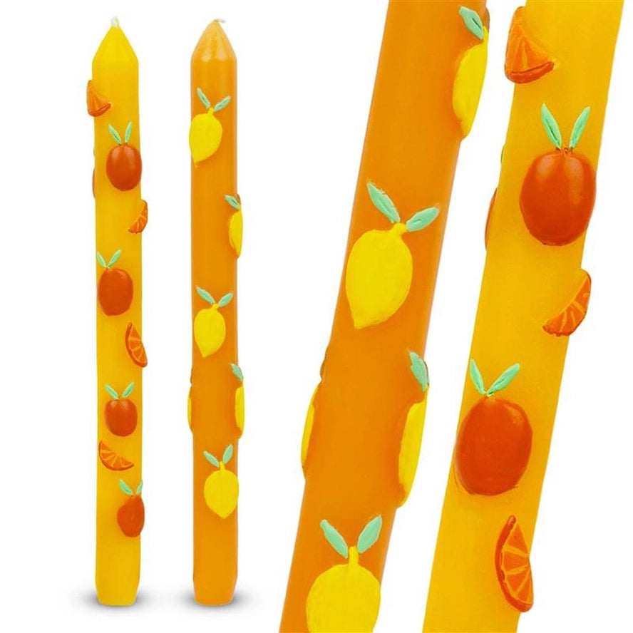 Dinner Candles in Citrus, from Talking Tables