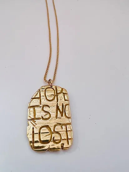 Found Necklace, from Melissa De la Fuente