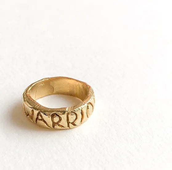 Warrior II Ring, from Melissa De la Fuente
