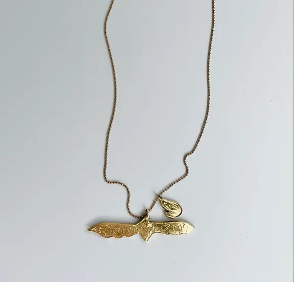 Freedom Bird Necklace, from Melissa De la Fuente