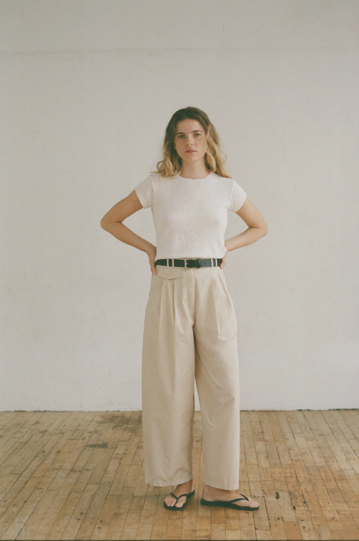 Summer Chino Pant in Beige, from Shaina Mote