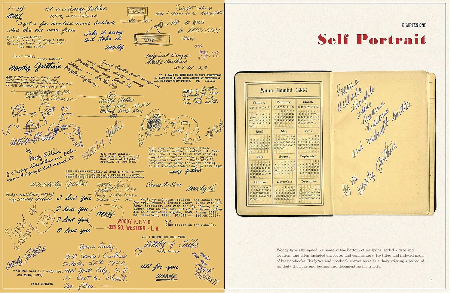 Woody Guthrie: Songs and Art * Words and Wisdom