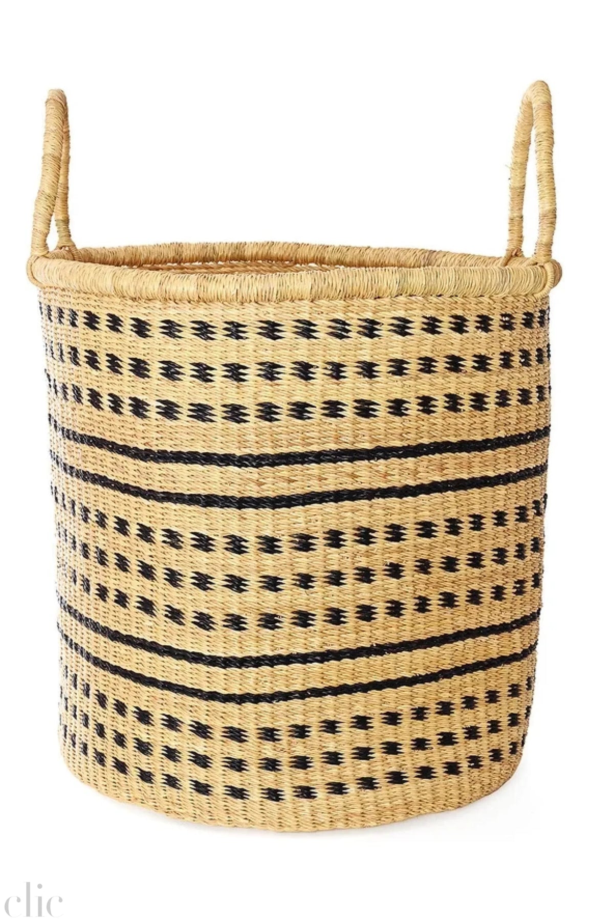 Large Elephant Open Hamper, from Swahili African Modern