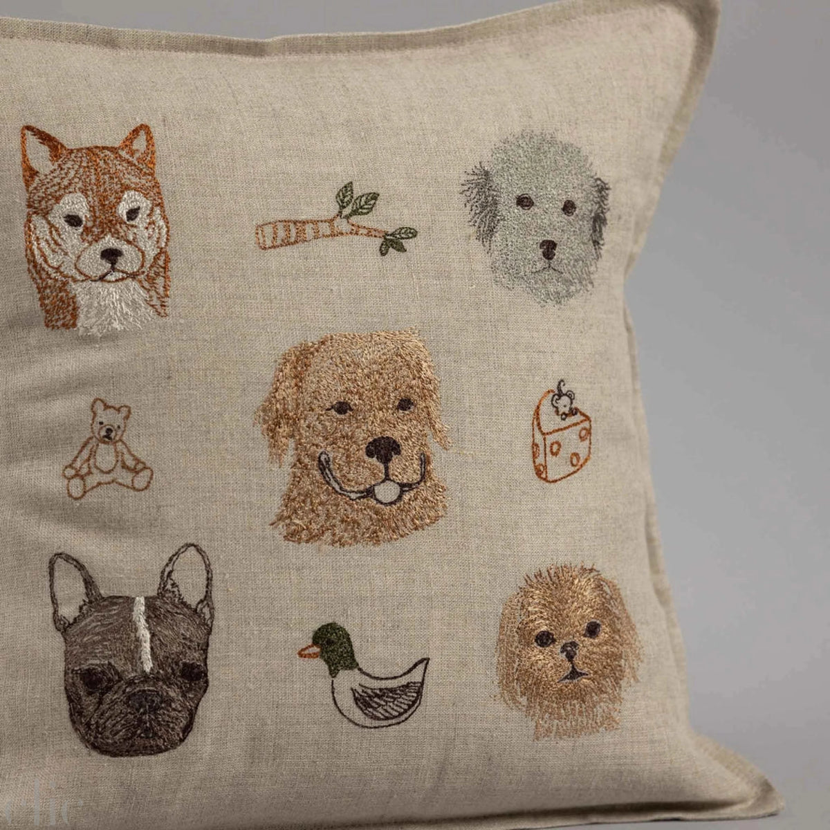 Charming Canines Pillow, from Coral & Tusk