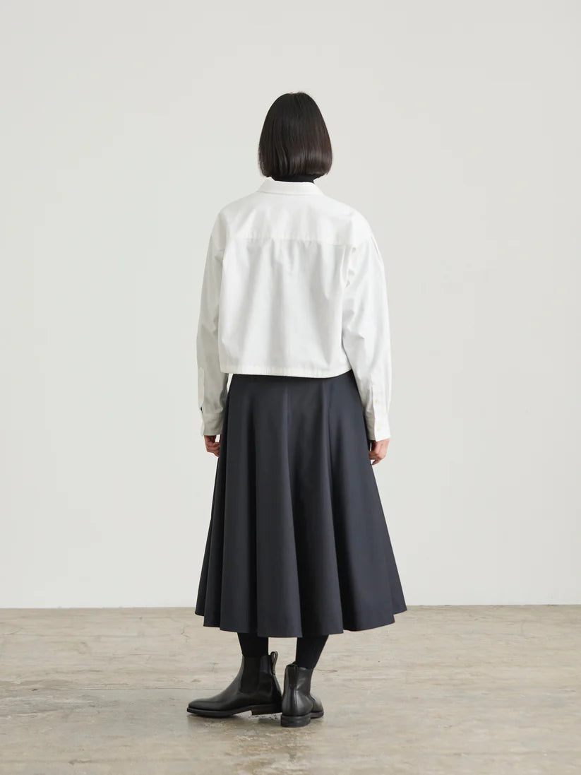 Puzzle-Tro Skirt in Navy, from Nicholson & Nicholson