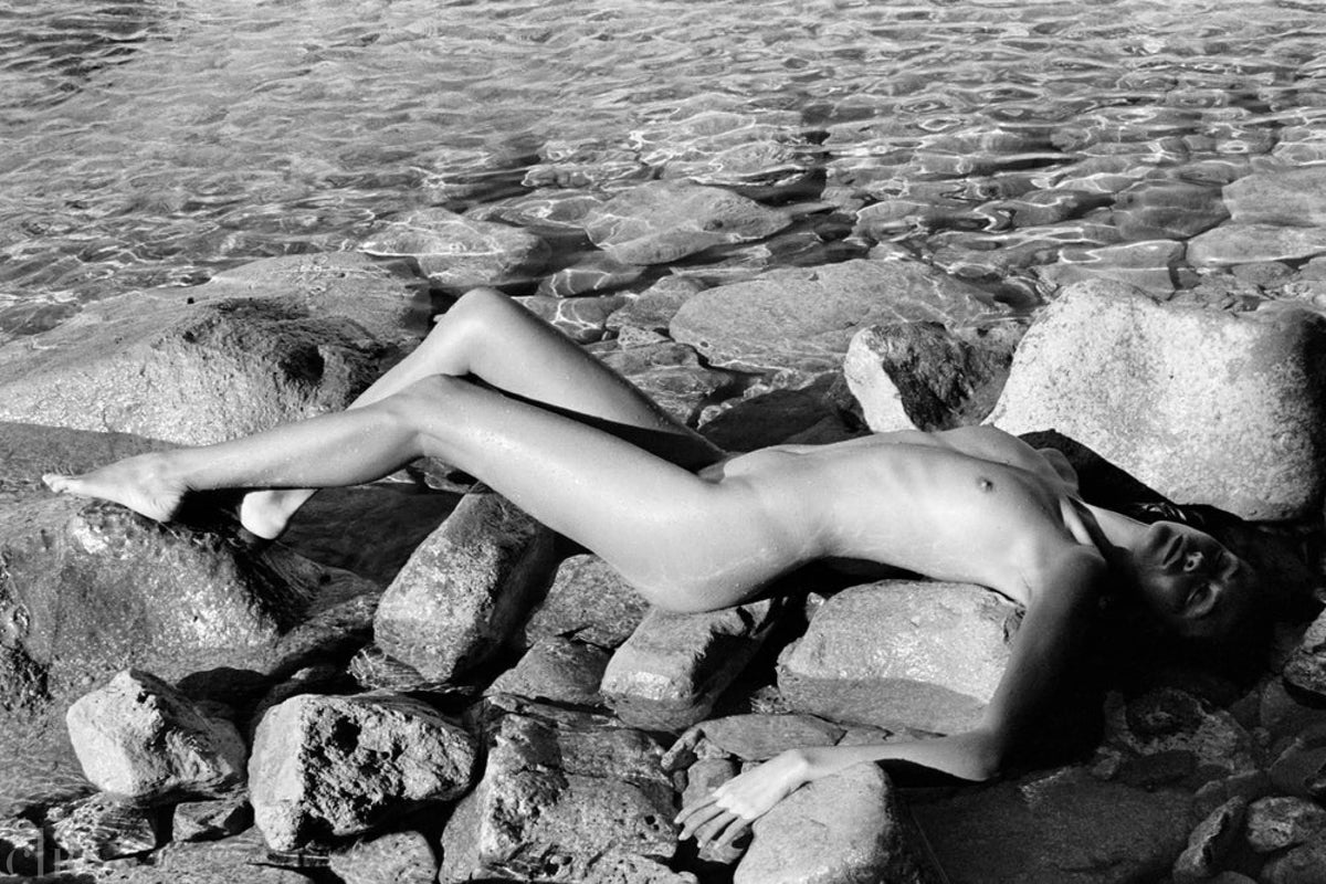 Cynthia Laying by Antoine Verglas