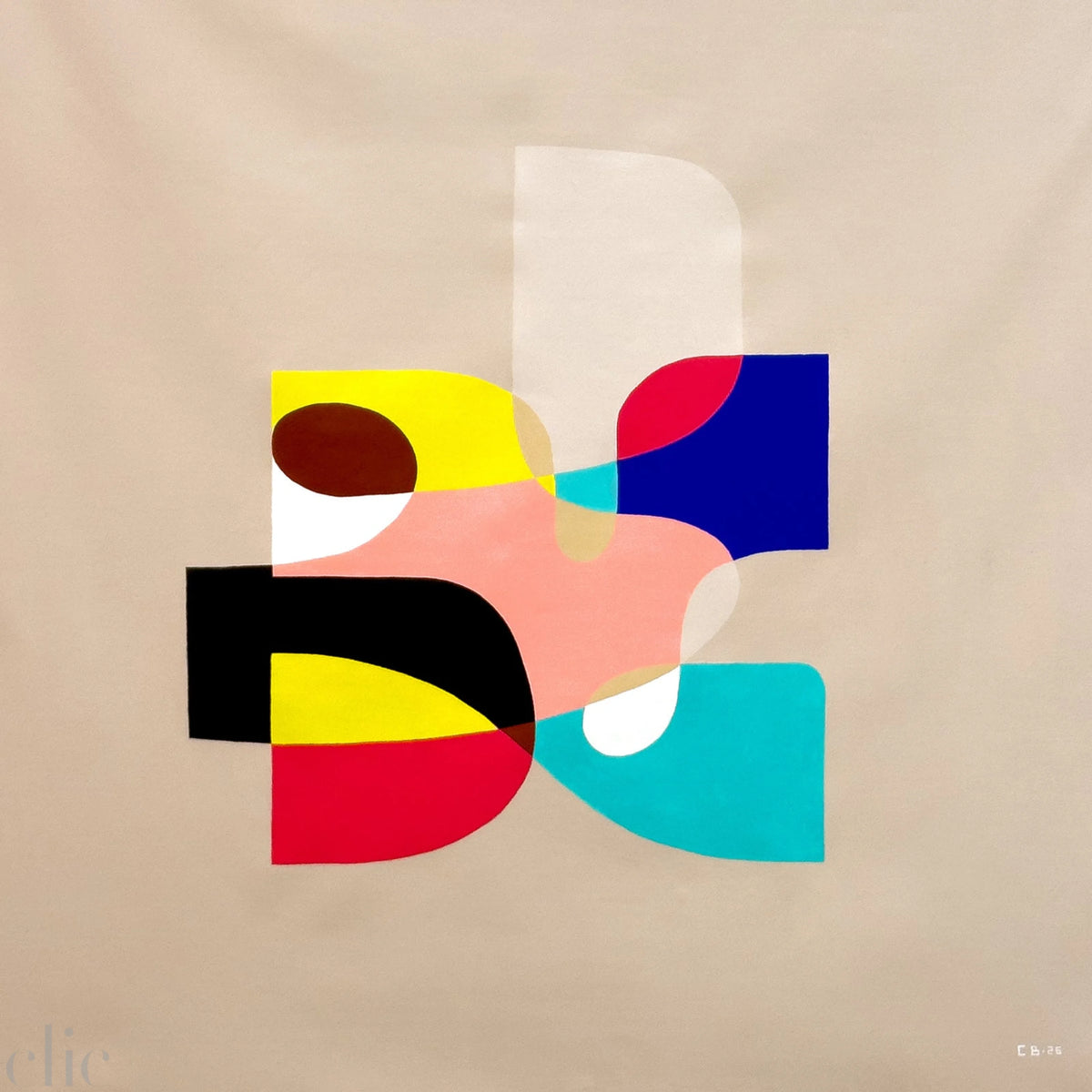 Abstract Love III by Christopher Breal
