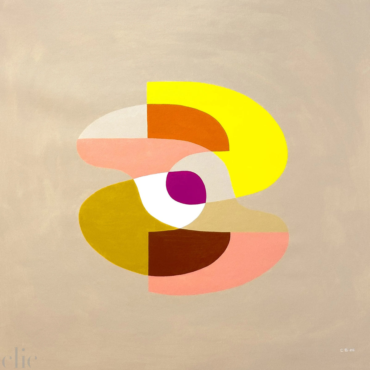 Abstract Love IV by Christopher Breal