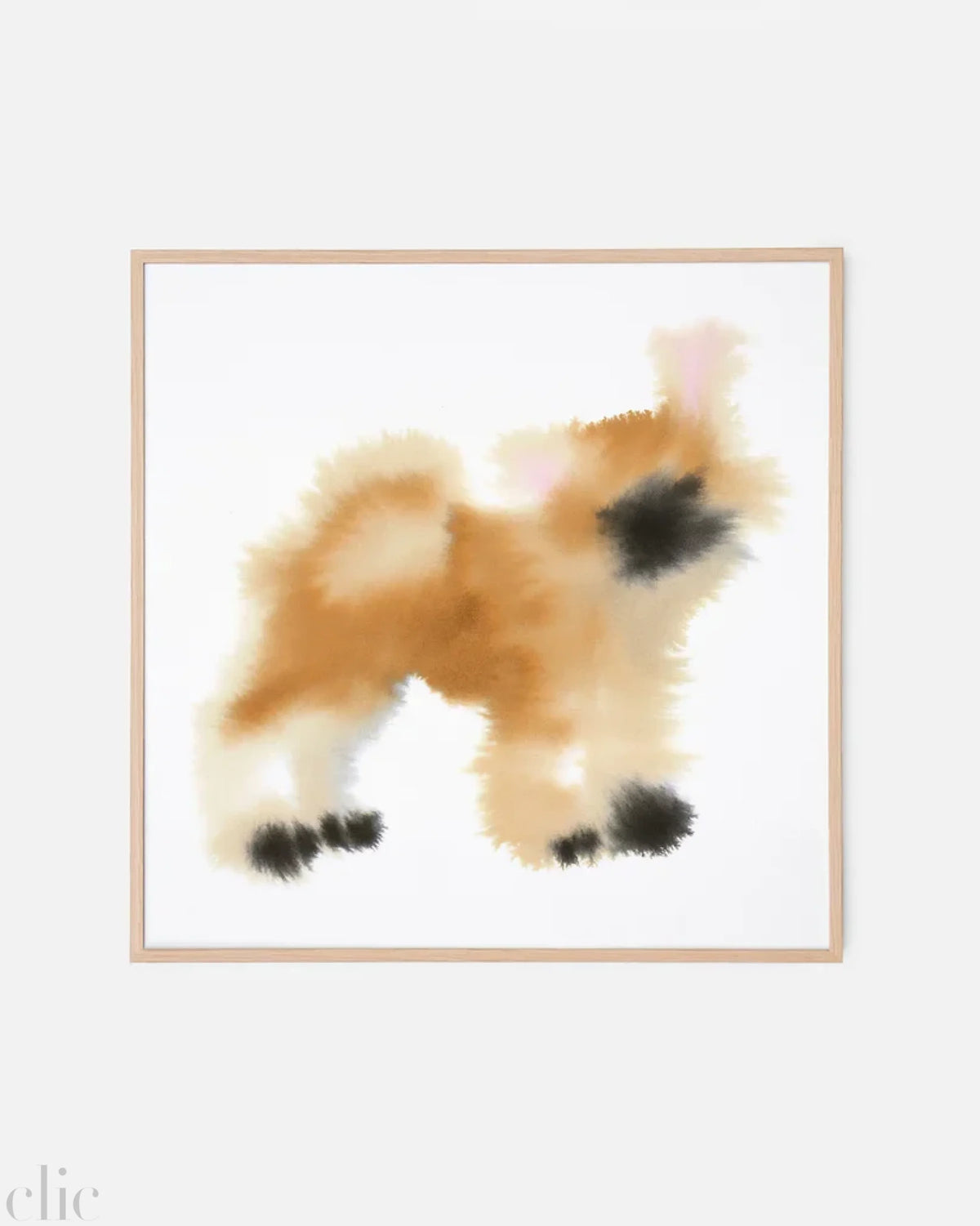 Akita Print from Wild Animals