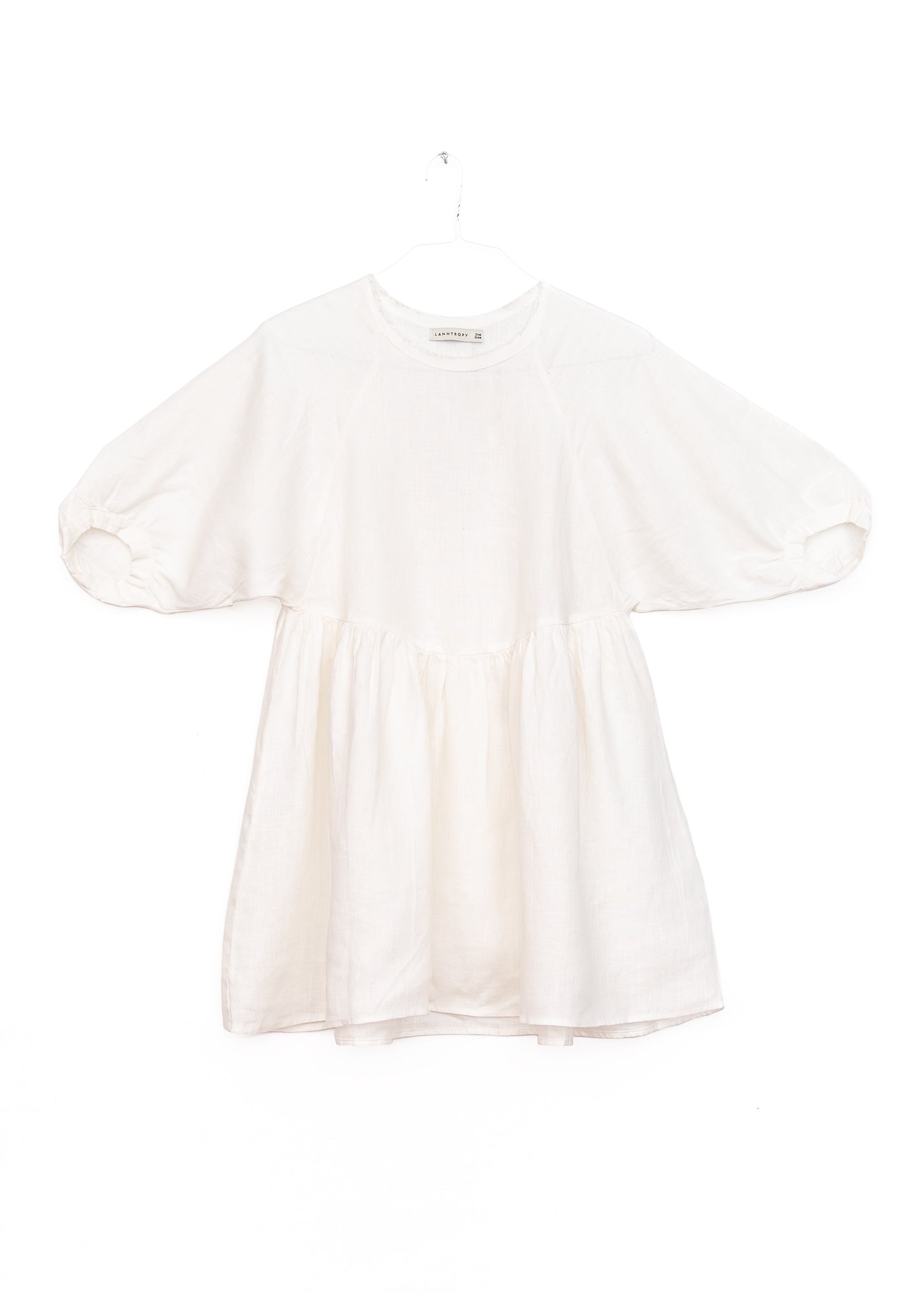 Alcala Dress in White, from Lanhtropy