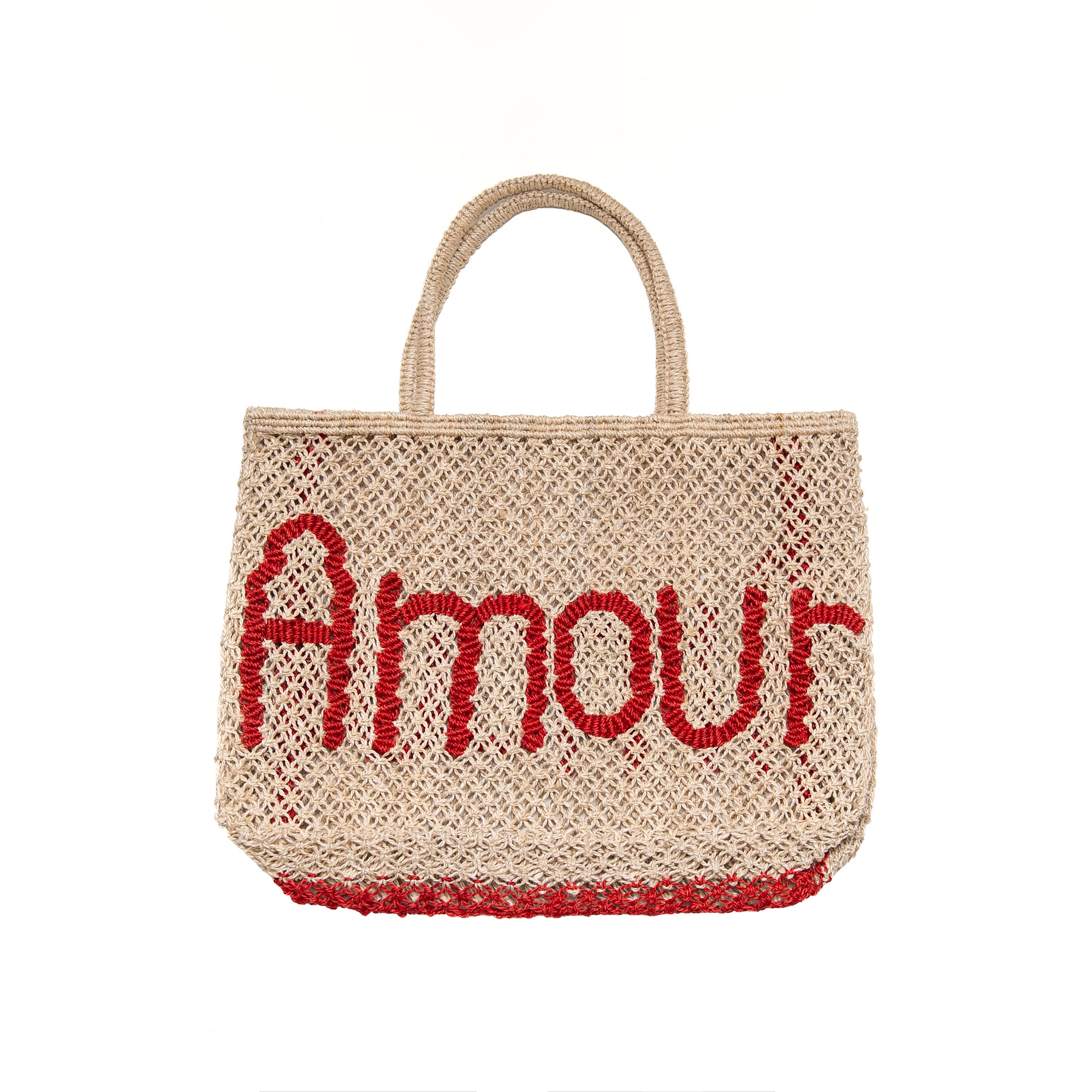 Amour Bag in Natural & Scarlet, from The Jacksons