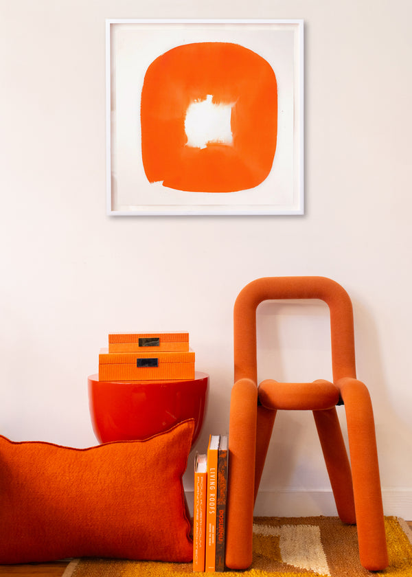 Aperture in Orange III by Veronique Gambier