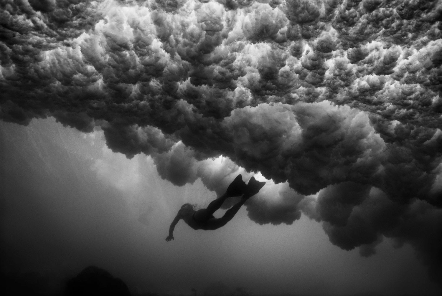Mark under Breaking Wave (B-114) by Wayne Levin