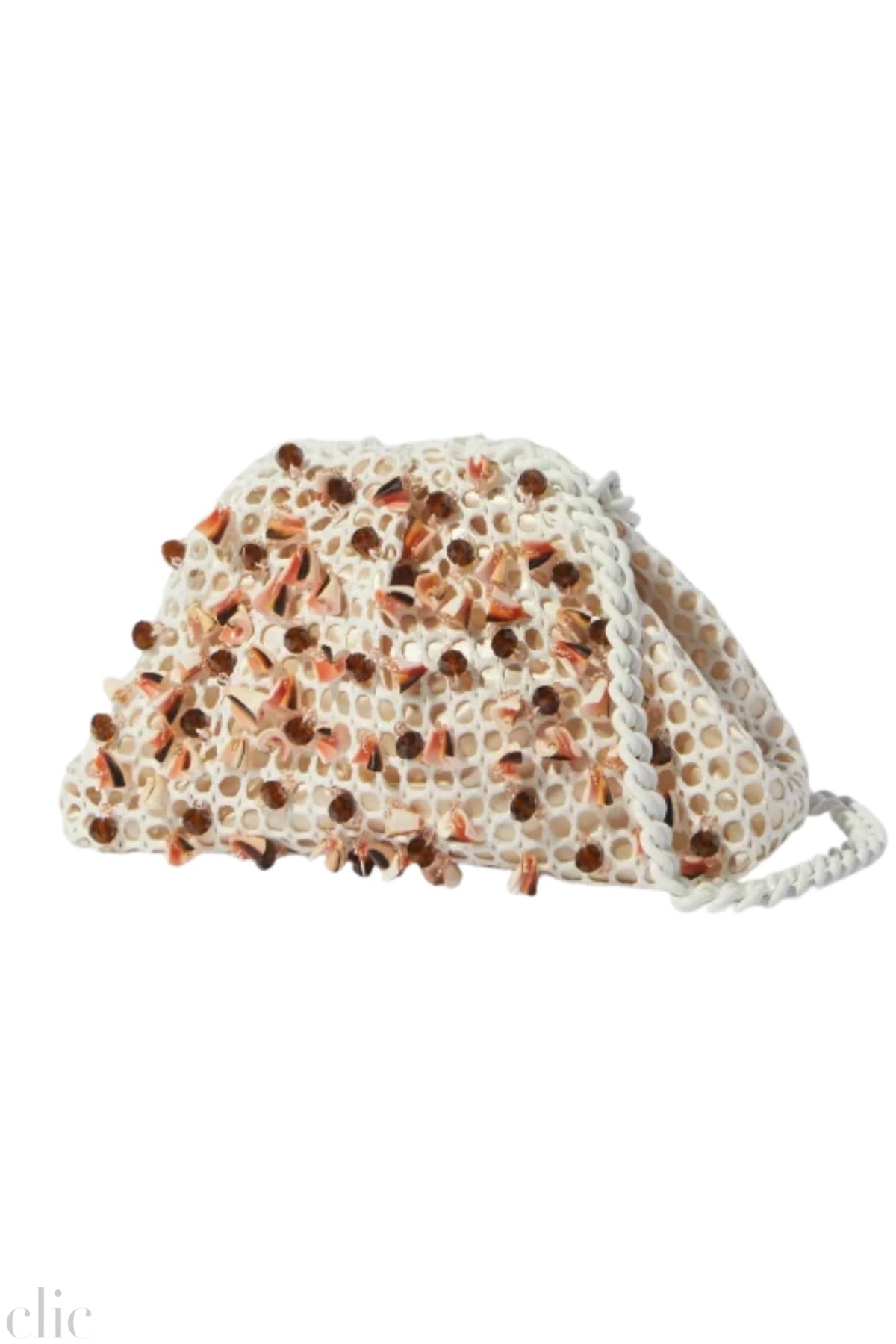 Oceana Mini Bag in Popcorn Cream, from Maria La Rosa