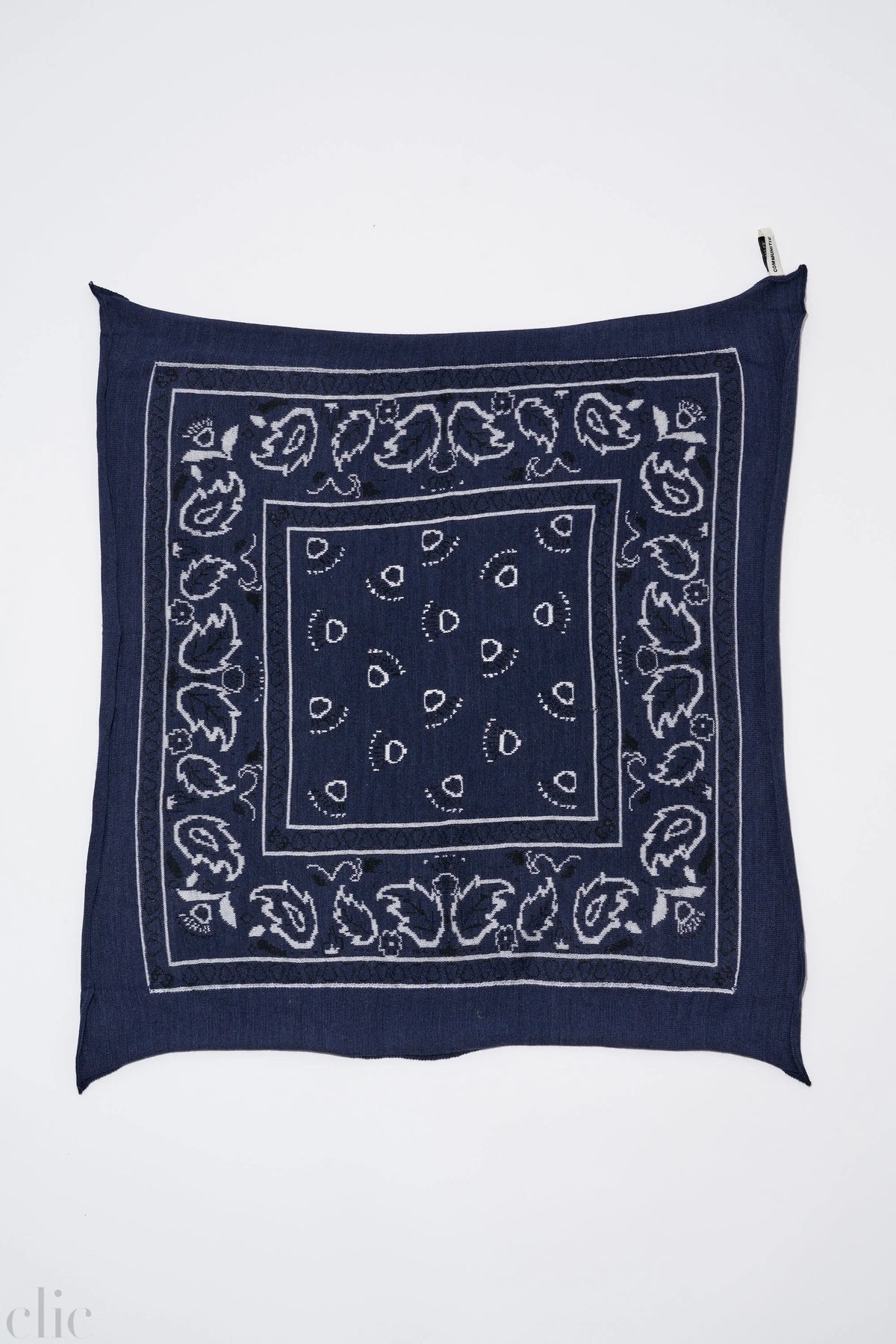 Communitie Cashmere Bandana in Navy, from Organic by John Patrick