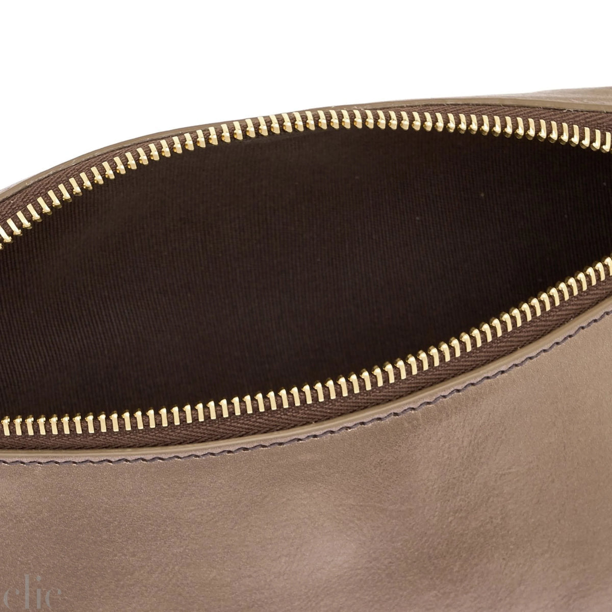 Oliveta Belt Bag in Metallic Bronze, from IL Bisonte
