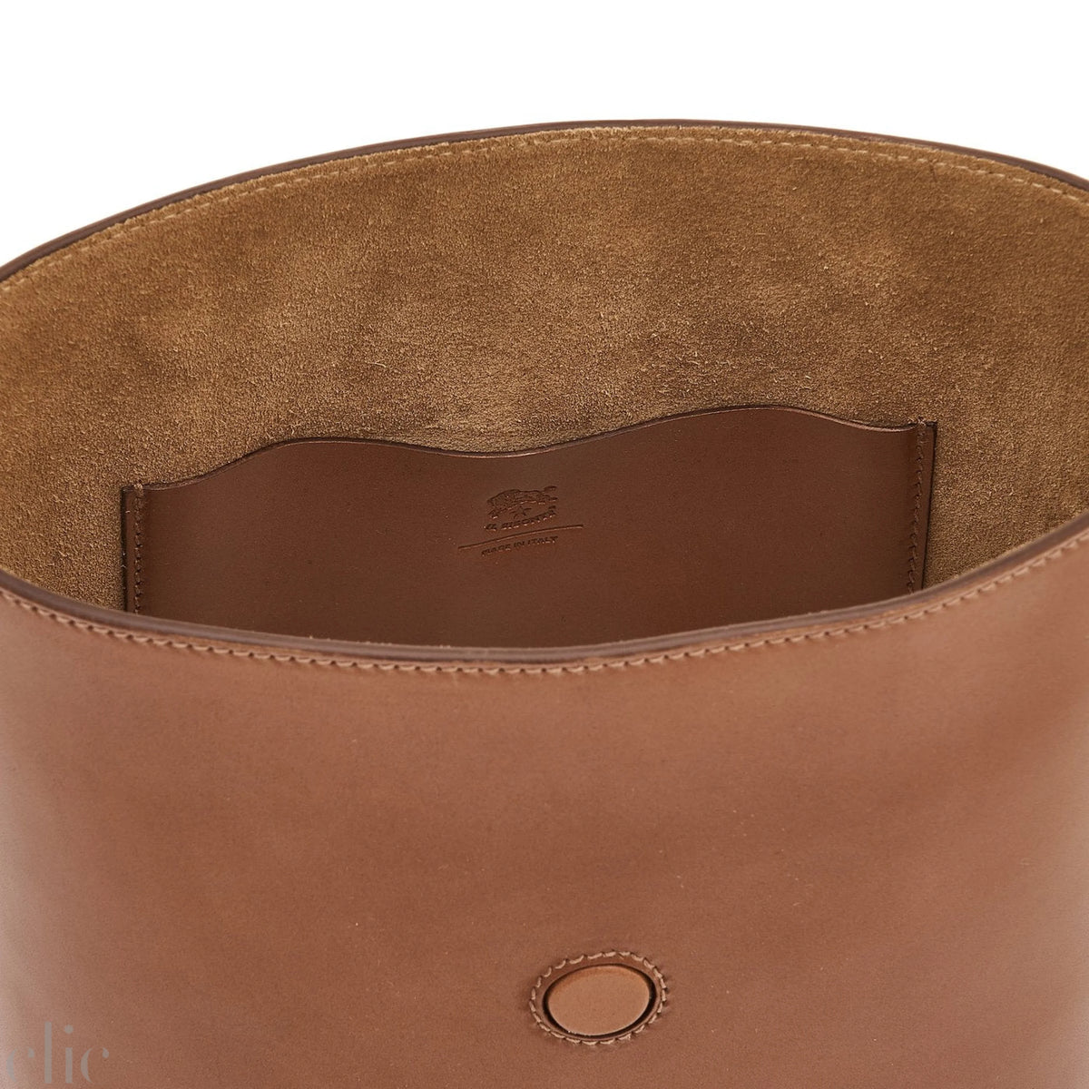 Consuelo Bucket Bag in Chocolate, from IL Bisonte