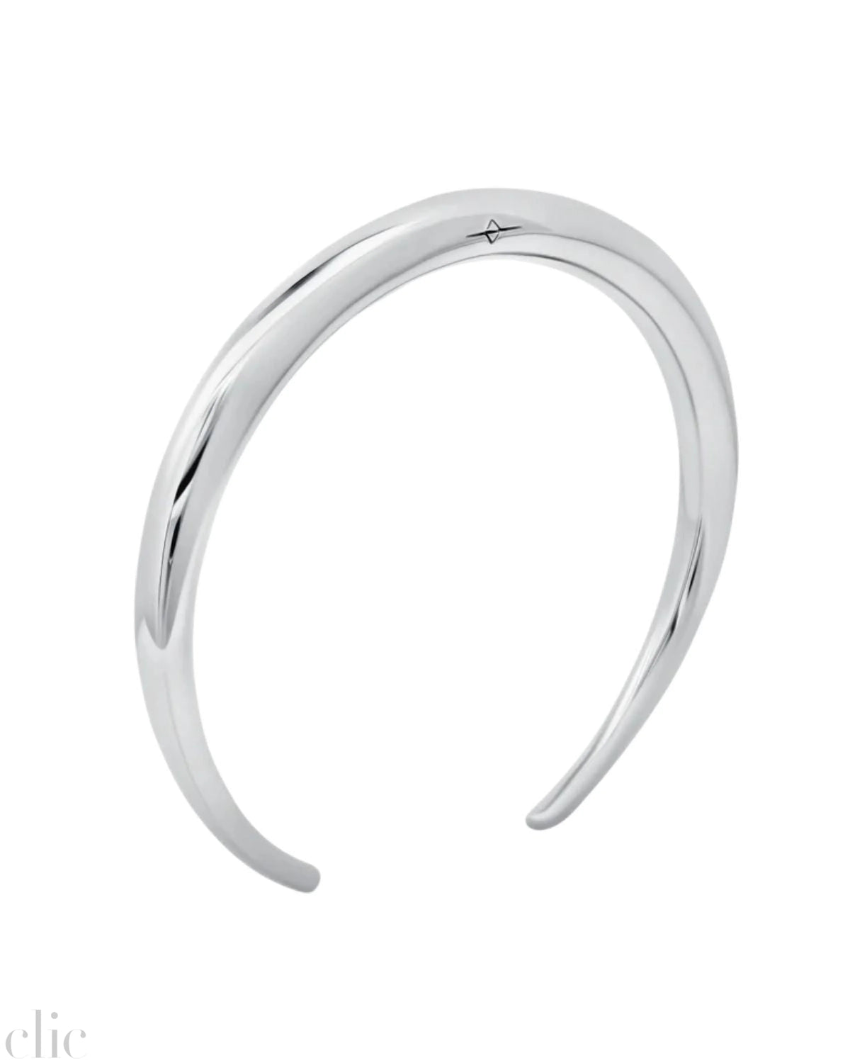 Tusk Cuff in Sterling Silver, from Gabriela Artigas