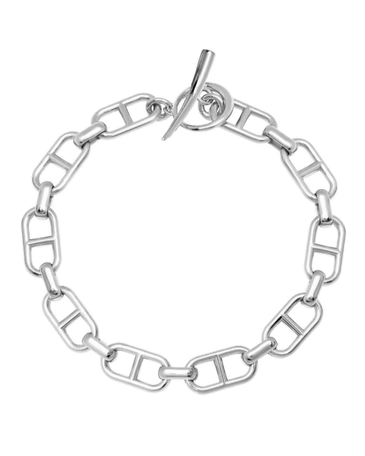 15MM Stirrup Chain Bracelet in Sterling Silver, from Gabriela Artigas
