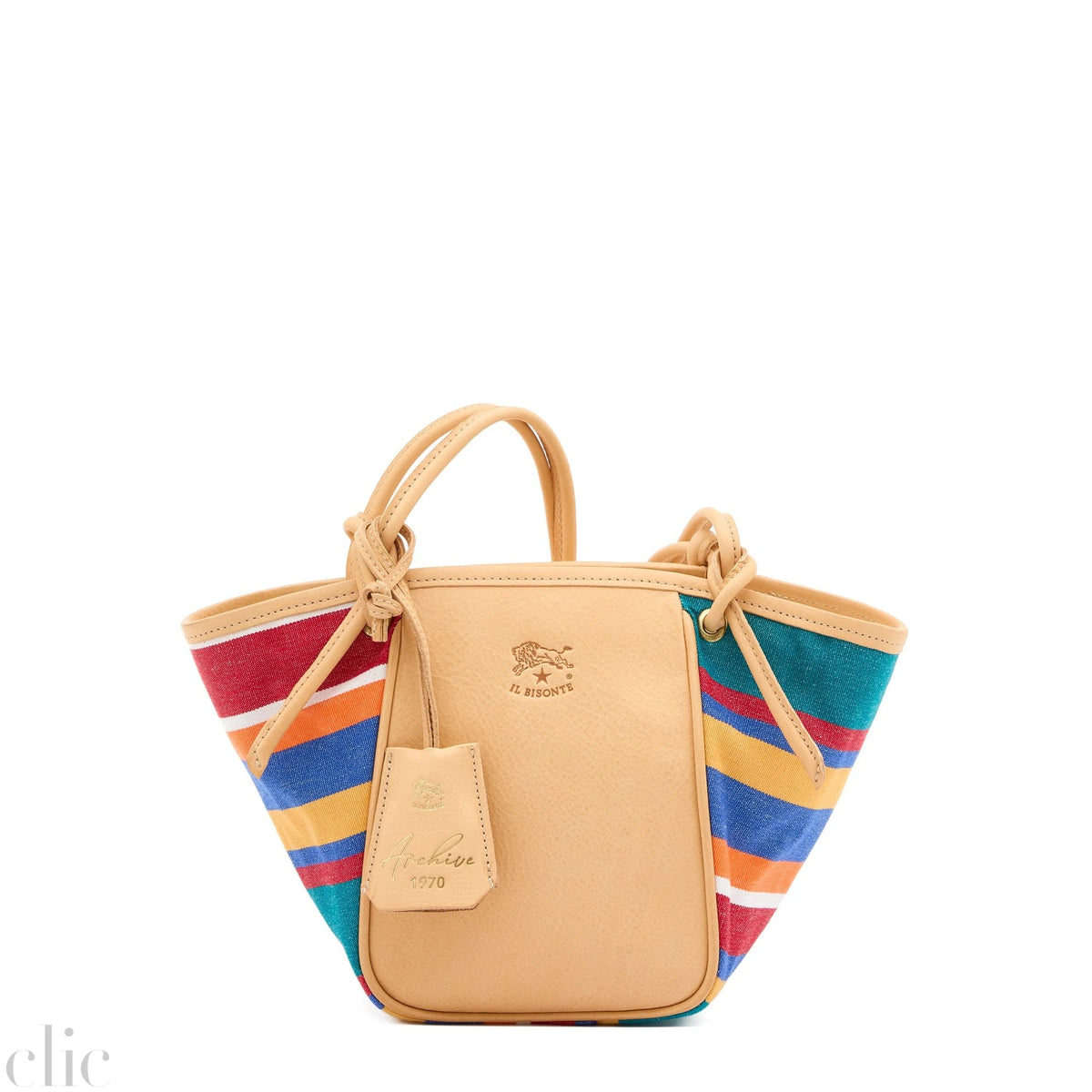 Archive 1970 Crossbody bag in Natural, from IL Bisonte