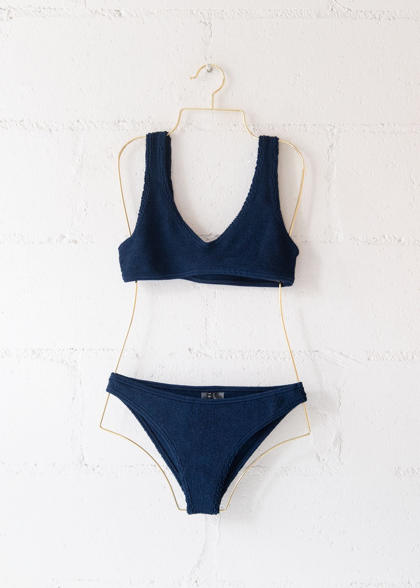 Barcelona Top in Navy Blue, from Love & Bikinis