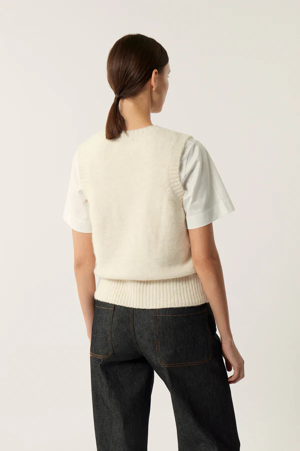 Namaste Pullover in Ecru, from Soeur