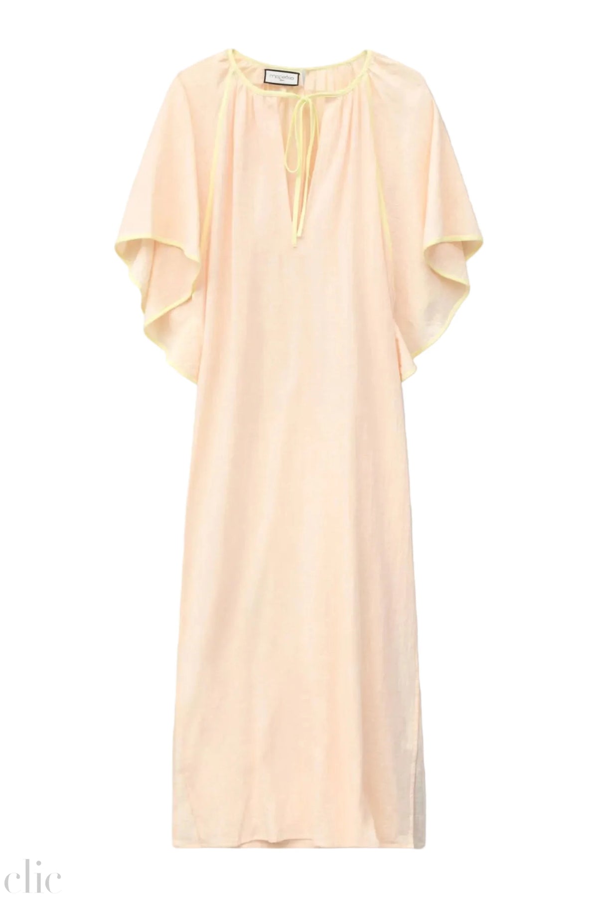 Beth Zephyr Dress in Ecru, from Mapoesie