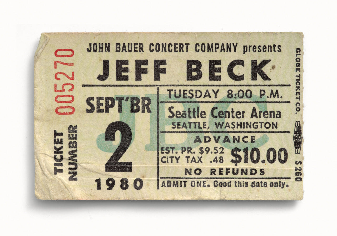 Jeff Beck by Blaise Hayward