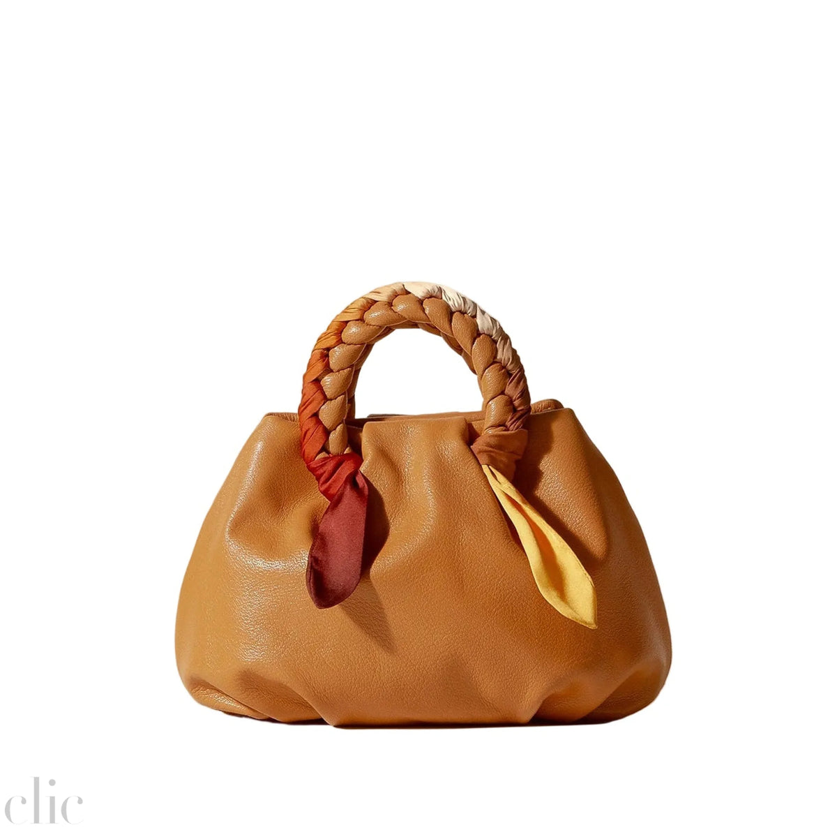 BomBon Foulard Bag in Light Camel, from Hereu