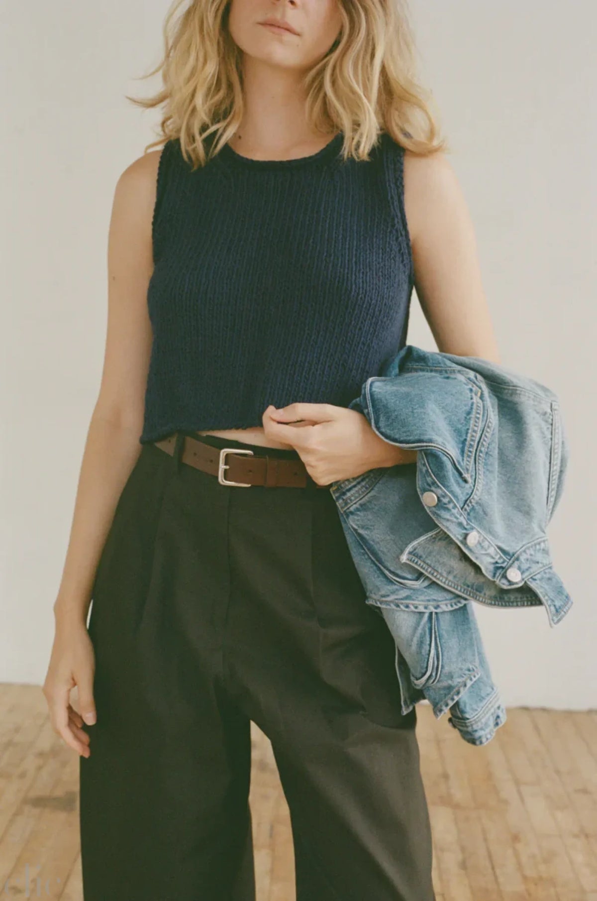 Brisa Top in Dark Iris, from Shaina Mote