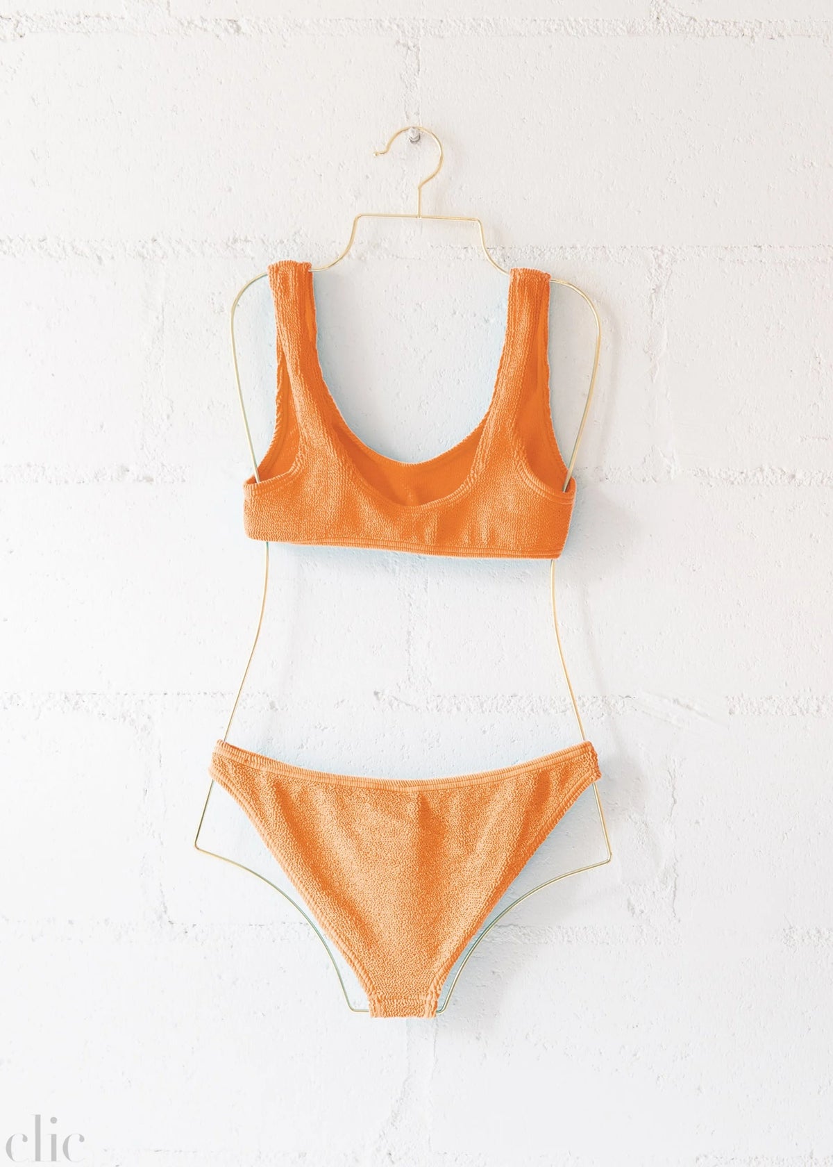 Barcelona Bottom in Tangerine, from Love & Bikinis