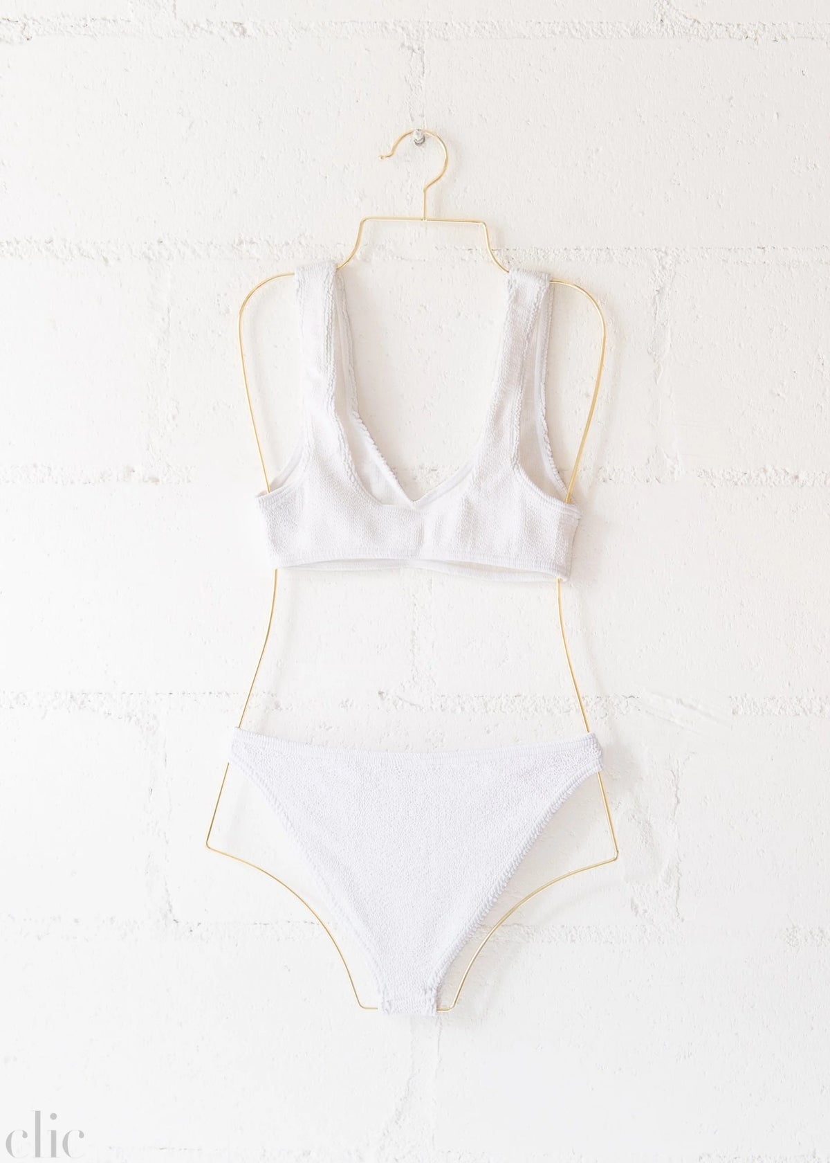 Barcelona Bottom in White, from Love & Bikinis
