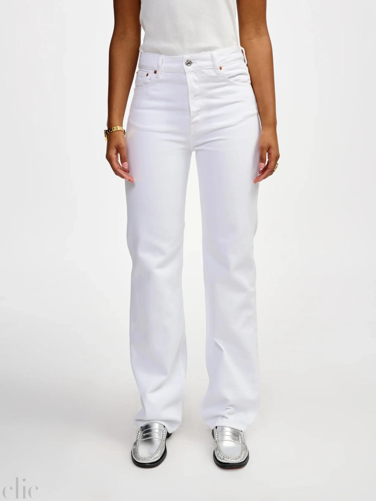 Pony Jeans in White, from Bellerose