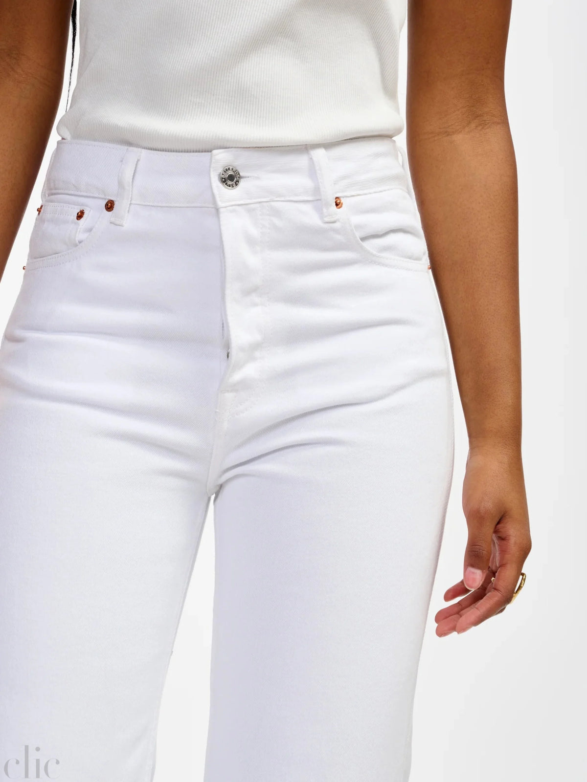 Pony Jeans in White, from Bellerose