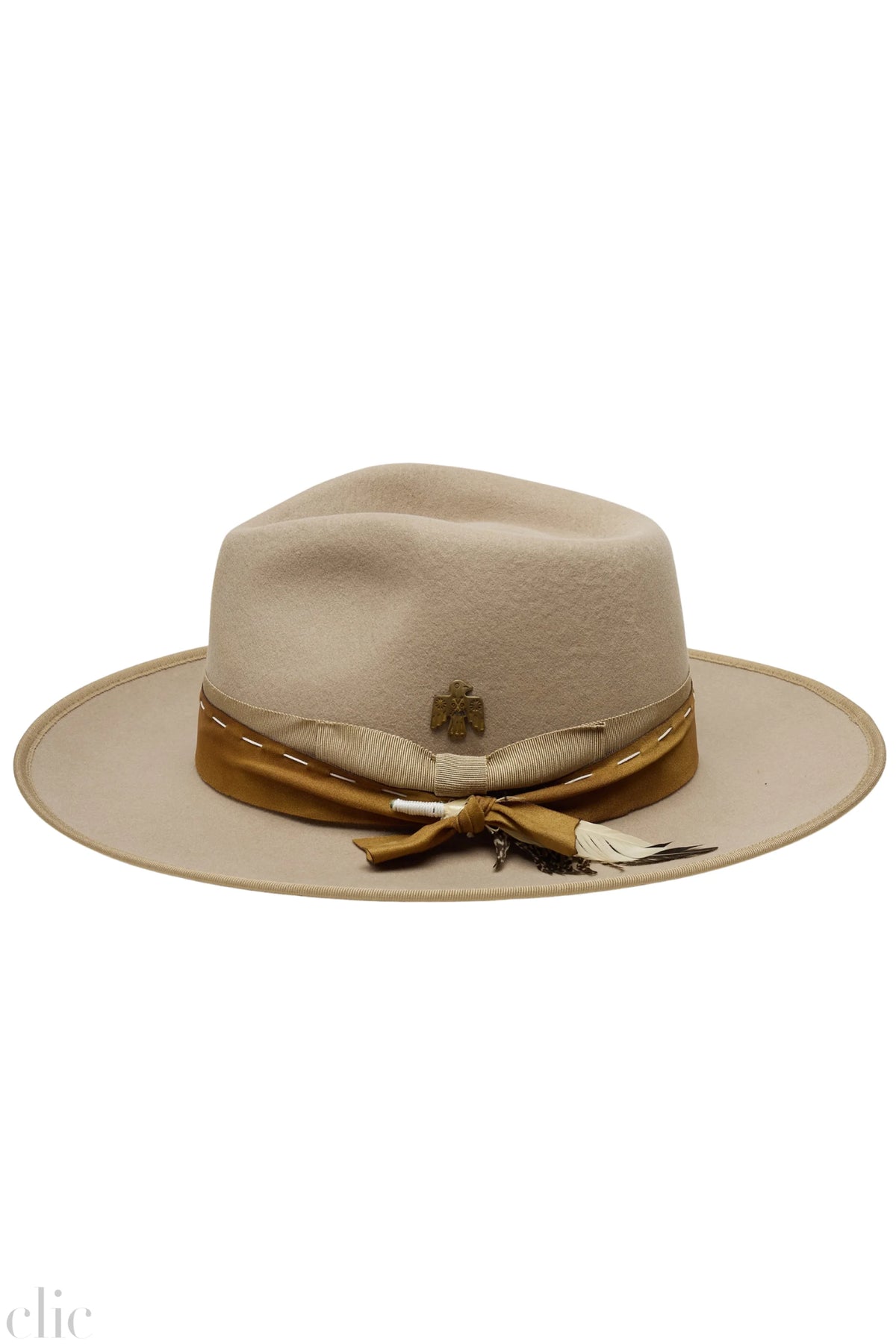 Bennie Hat in Taupe, from Wyeth