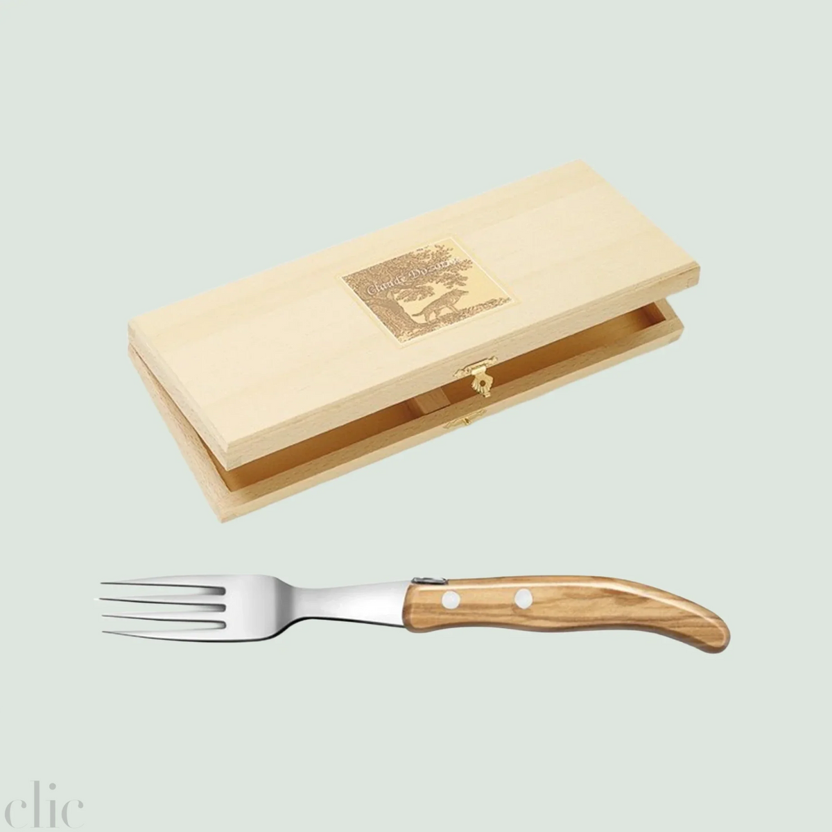 Berlingot Box of 6 Forks, from Claude Dozorme