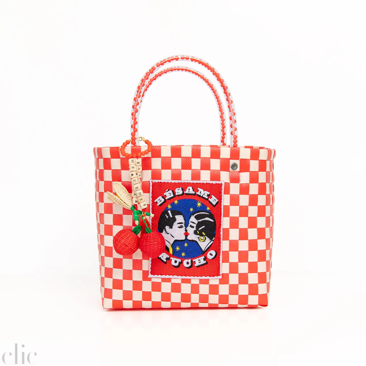 Besame Mucho Handbag in Red, from Mercedes Salazar