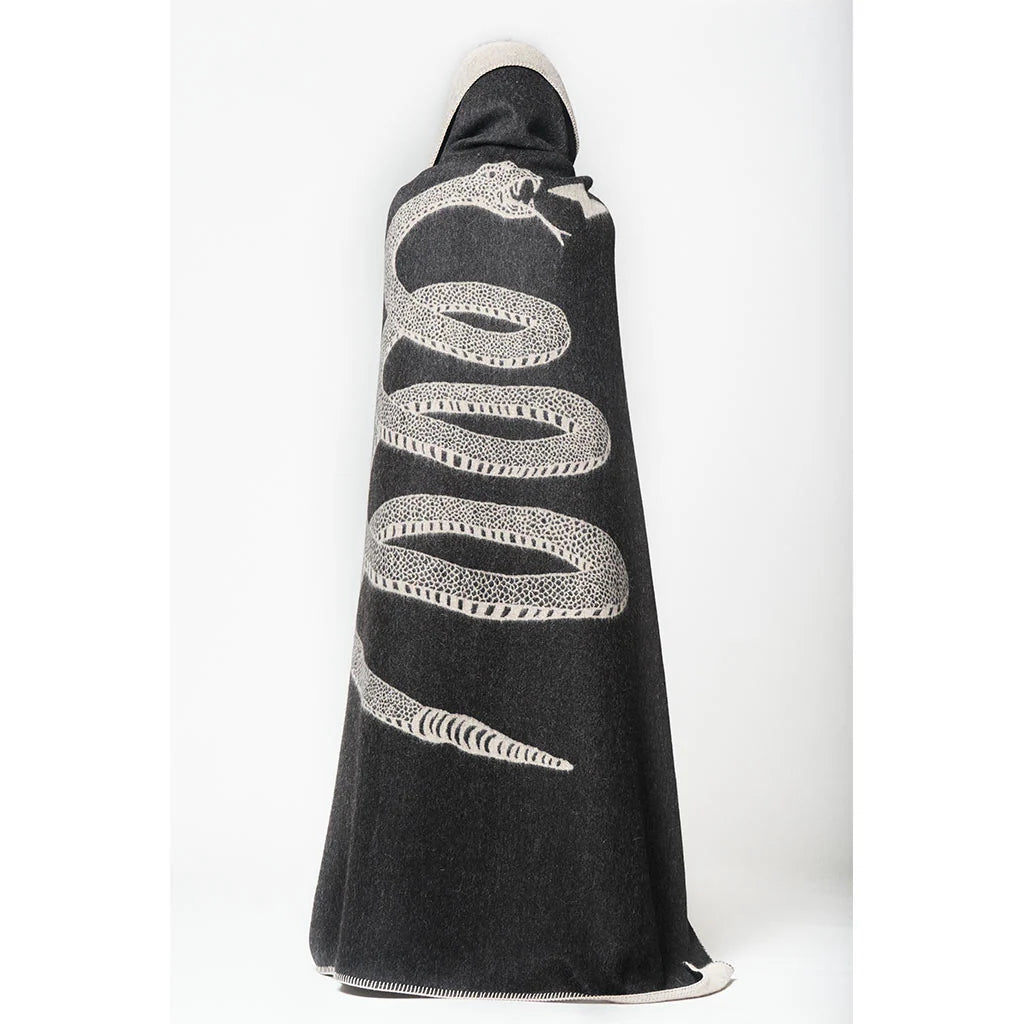 Peyote Reversible Throw in Rucksack, from Blacksaw